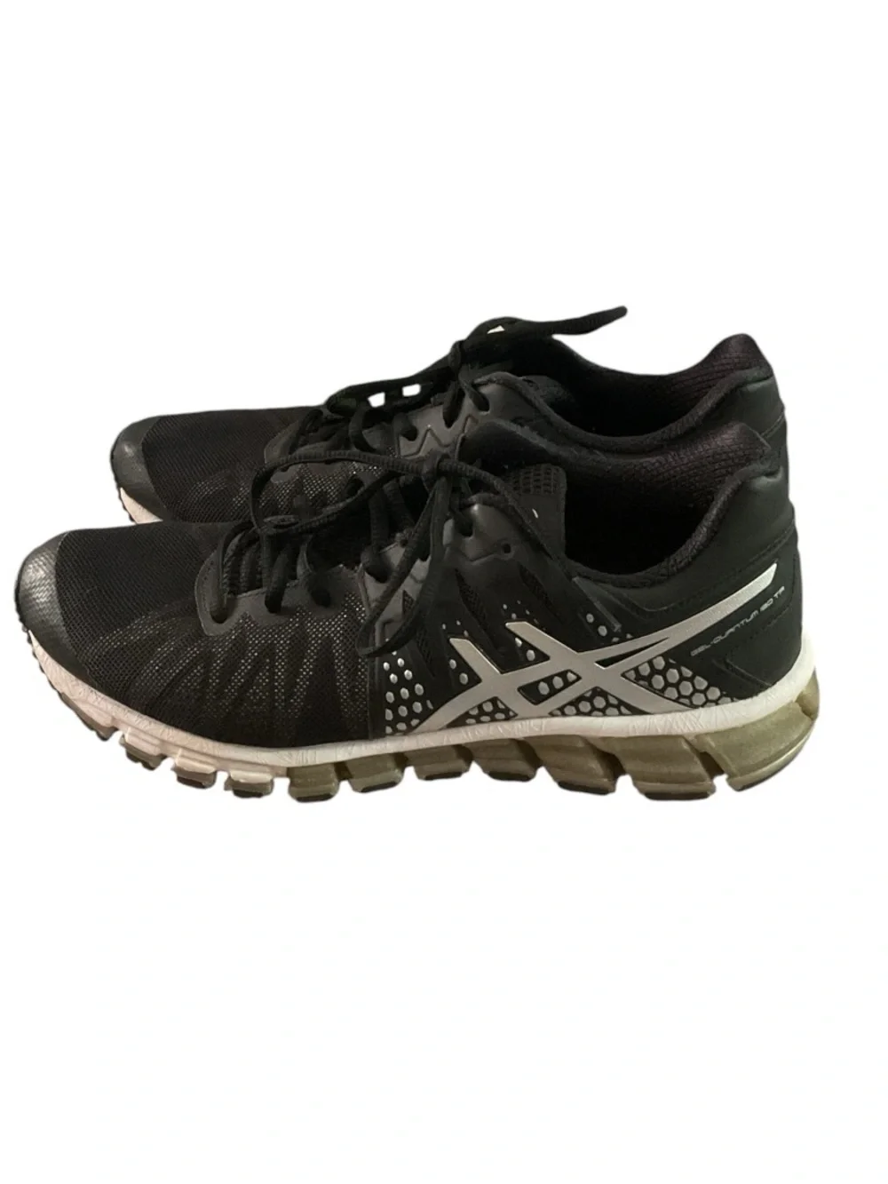 ASICS Black/White/Metallic Gel-Quantum I80 TR